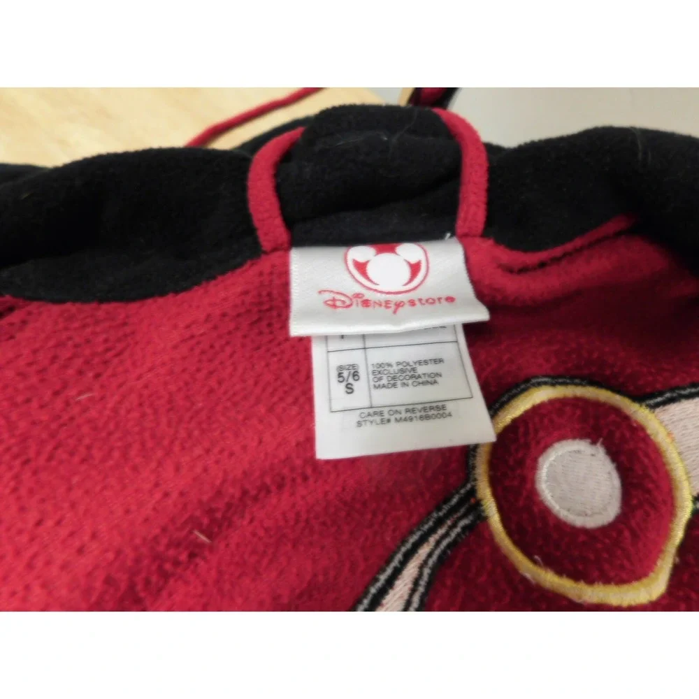 Boys Incredibles Disney‎ Store Bathrobe Size Small 5-6 with Belt  & Pockets